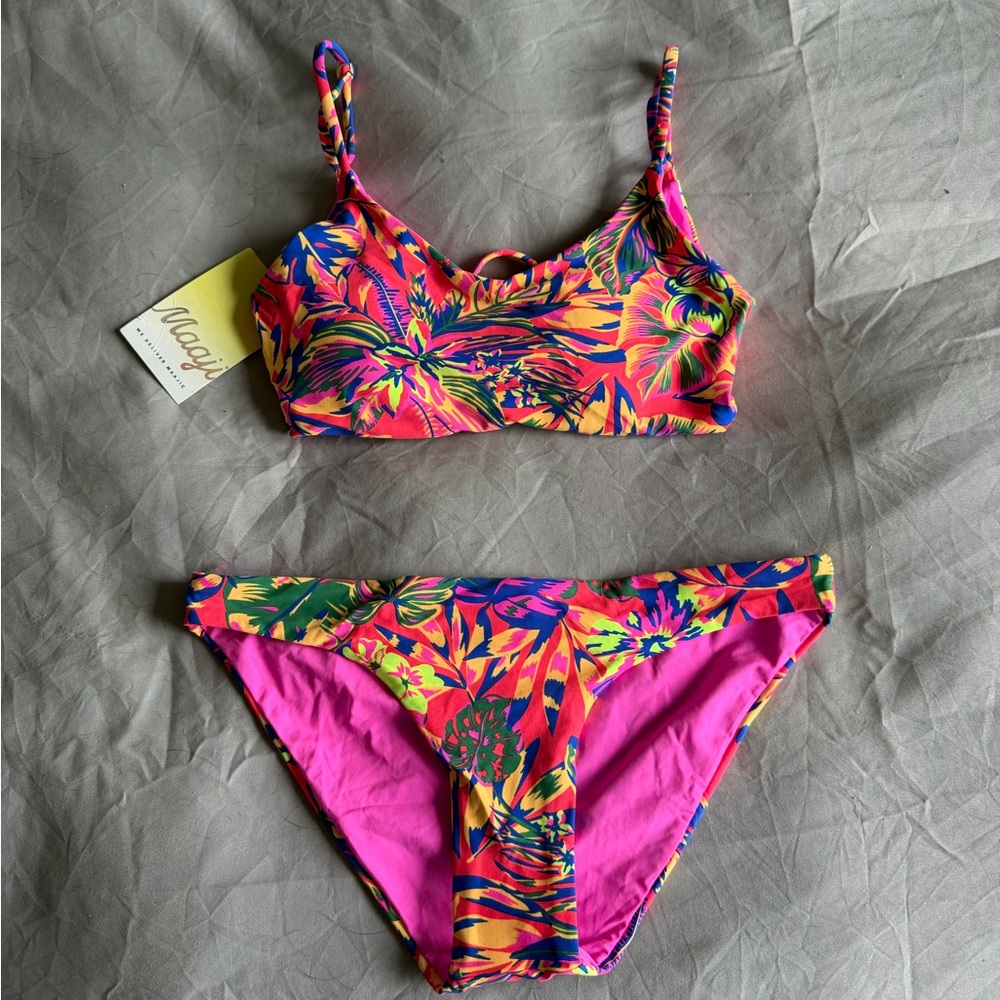 Maaji Two Piece Swimsuit Bikini Set NWT